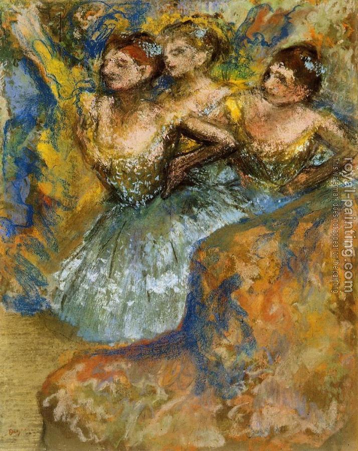 Edgar Degas : Group of Dancers II